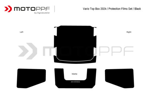 SIG 1654 BMW Vario Side Panniers Black Protective Films 02