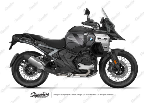 SIG 1655 BMW R1300GS Adventure Triple Black R Line Right Black Styling Kit 01
