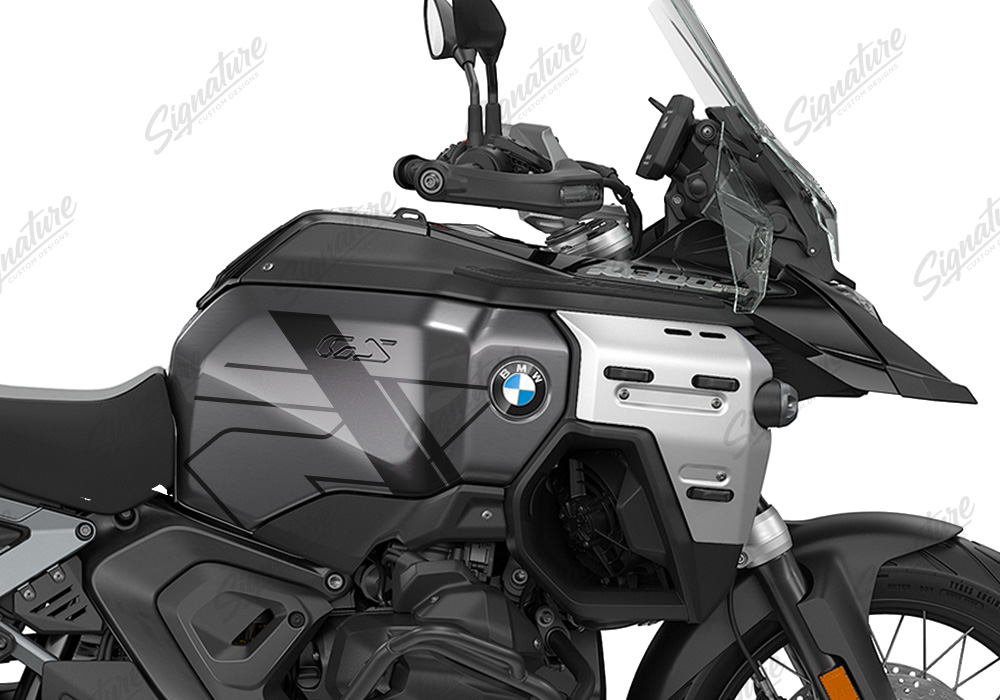SIG 1655 BMW R1300GS Adventure Triple Black R Line Right Black Styling Kit 02