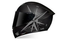 HEL 1656 Suomi Black Compass Grey Stickers Kit