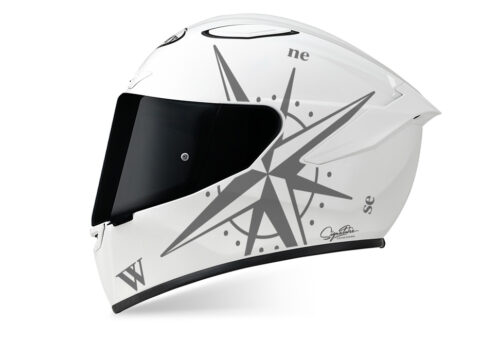 HEL 1656 Suomi White Compass Grey Stickers Kit