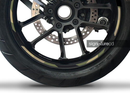SIG 1671 Wheel Stickers M90 Series Green Camo 02