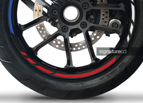 SIG 1679 Wheel Reflective Stickers R1 Series Blue Red White 02