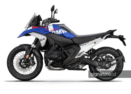 SIG 1682 BMW R1300GS Trophy Blue Motion Series Stickers 01