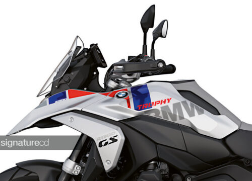 SIG 1684 BMW R1300GS Trophy 2 Vibe Series Grey Stickers 02