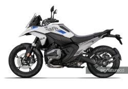 SIG 1697 BMW R1300GS Light White Corsa Blue Grey Stickers 01