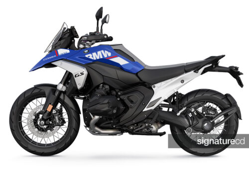 SIG 1698 BMW R1300GS Blue White Corsa Red Stickers 01
