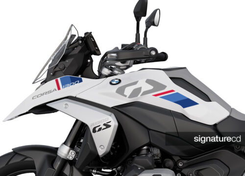 SIG 1701 BMW R1300GS White Corsa GS M Sport Stickers 02