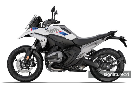 SIG 1702 BMW R1300GS White Corsa BMW M Sport Stickers 01