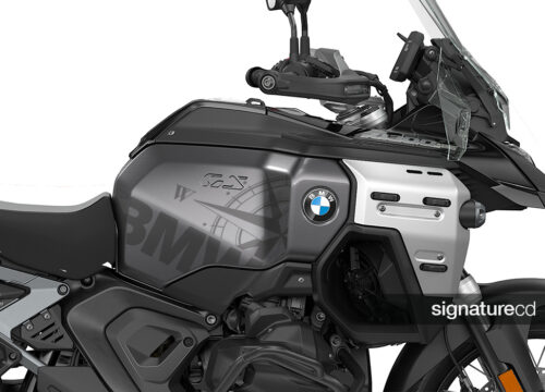SIG 1707 BMW R1300GS Adventure Triple Black BMW Compass Tank Styling Kit 02