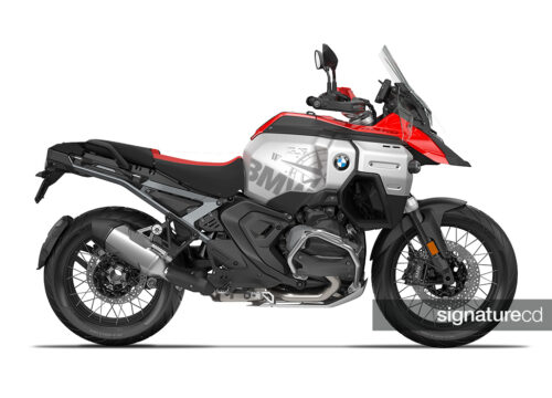 SIG 1710 BMW R1300GS Adventure Racing Red BMW Compass Tank Styling Kit 01
