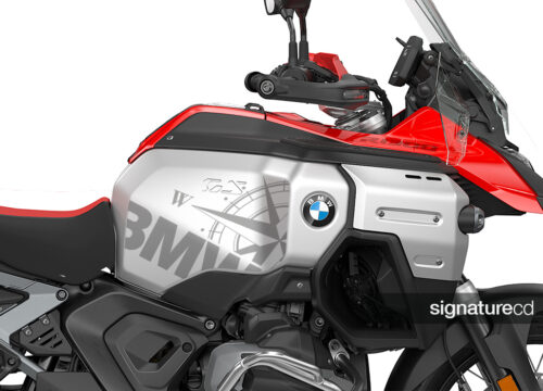SIG 1710 BMW R1300GS Adventure Racing Red BMW Compass Tank Styling Kit 02