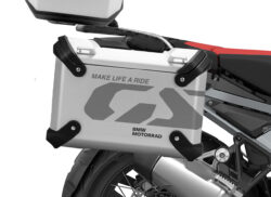 SIG 1706 BMW Panniers GS Line Siver Styling Kit Right Crop