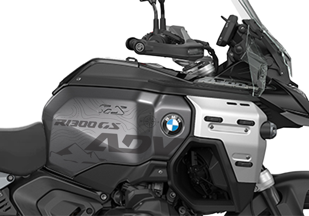 SIG 1719 BMW R1300GS Adventure Triple Black Topo Series Styling Kit 02