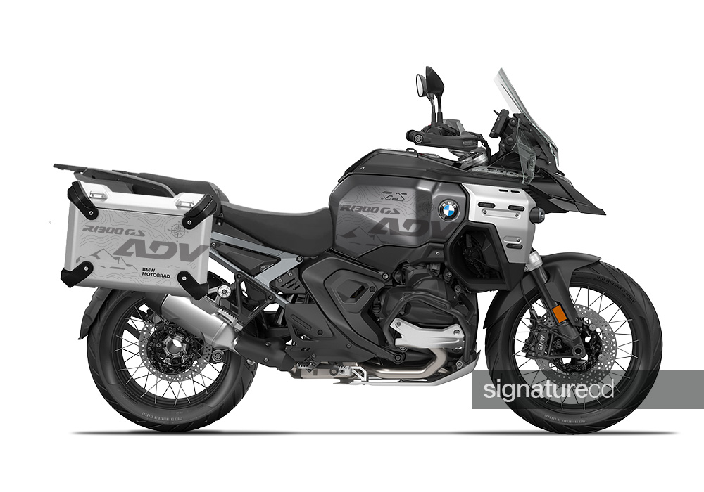 SIG 1719 BMW R1300GS Adventure Triple Black Topo Series Styling Kit 03