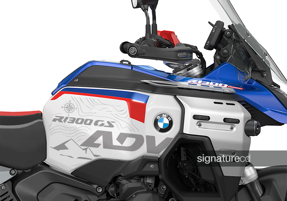SIG 1720 BMW R1300GS Adventure GS Trophy Topo Seres Styling Kit 02
