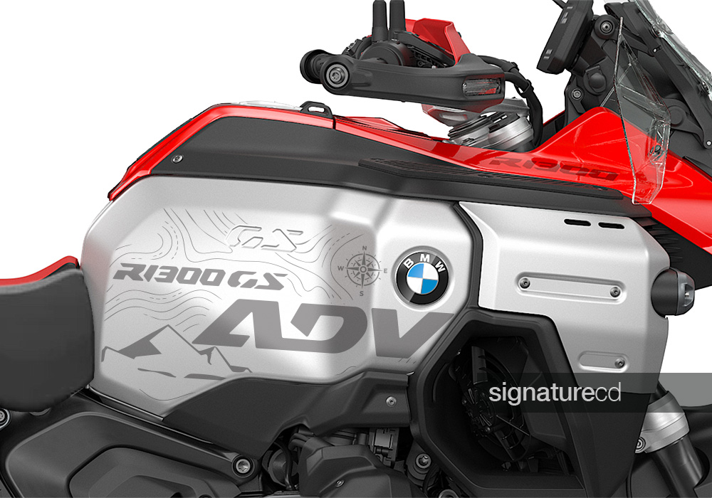 SIG 1722 BMW R1300GS Adventure GS Racing Red Topo Series Styling Kit 02