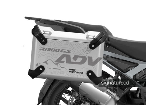 SIG 1723 BMW R1300GS Aluminium Panniers Topo Series Styling Kit 01