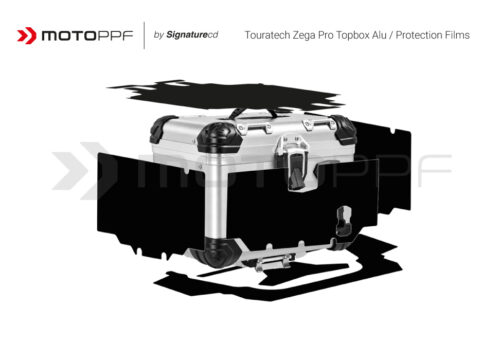 SIG 1727 Touratech Zega Pro Aluminum Topbox 38L Heavy Duty Black Protective Films 01
